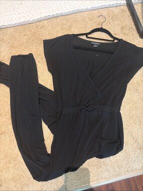 Cozy Black Jumpsuit